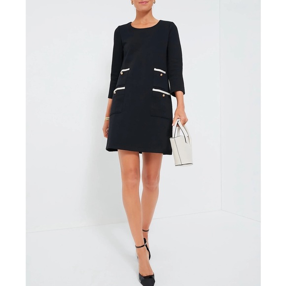 TUCKERNUCK Black Francoise Mod Mini Dress - Picture 7 of 15